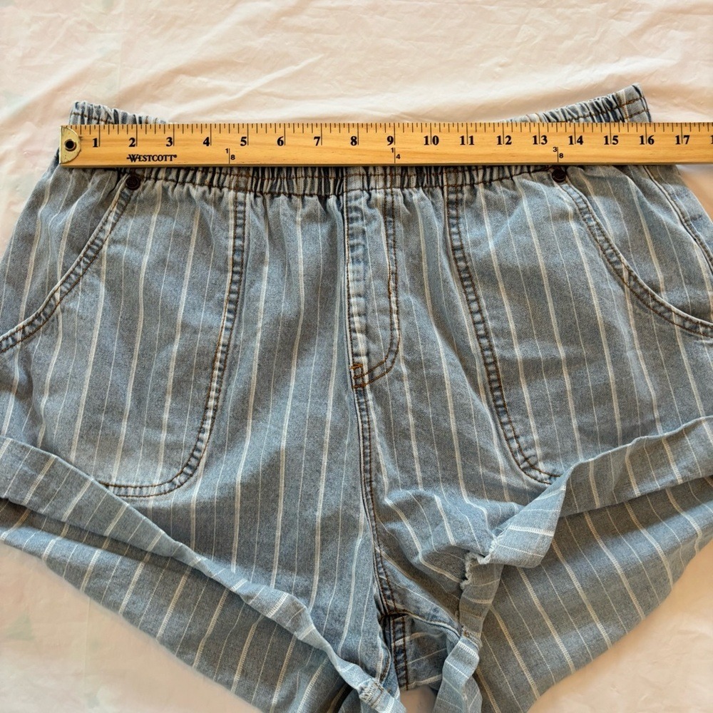 One Teaspoon Le Stripe Hunters Relaxed Shorts size XL - Picture 4 of 11